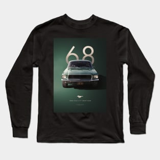 Ford Bullitt Mustang 1968 Long Sleeve T-Shirt